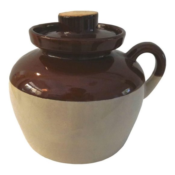 Mid-Century Robinson Ransbottom Americana Stoneware Bean Crock - Picture 1 of 5